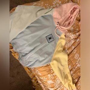 Teddy Fresh Color Block Hoodie
